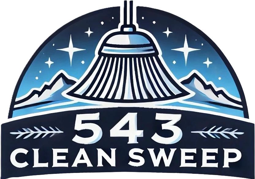 543 The Clean Sweep logo